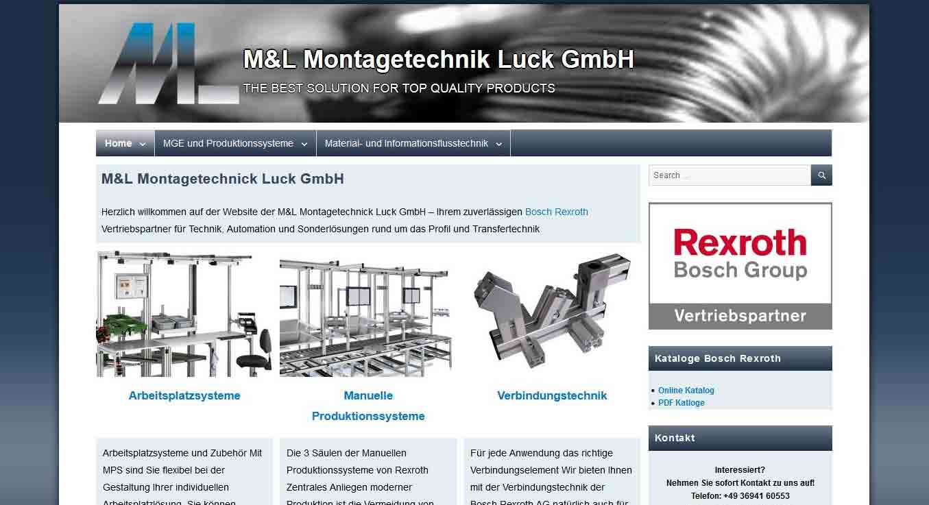 Website Luck-Montagetechik